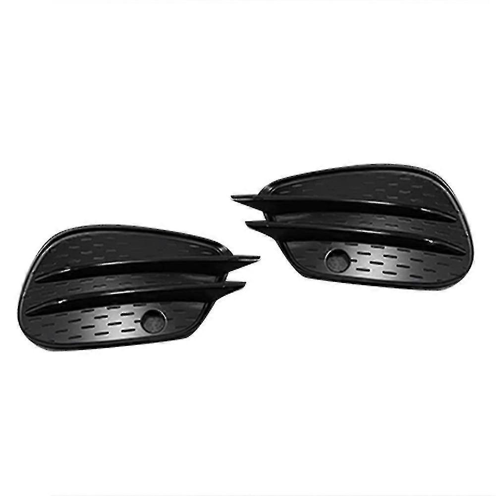 1pair Front Bumper Messer Nebelscheinwerfer Trimm Abdeckung für Gle Gls Klasse W166 X166 2015-2019 Schwarz