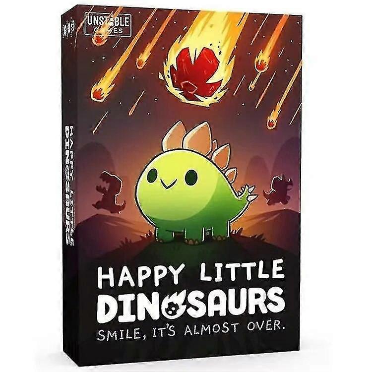 Happy Little Dinosaurs Board Game Basic Expansion Edition Reunion Camping Theme Party Game Interactive Playing Card Toy teenager Gift