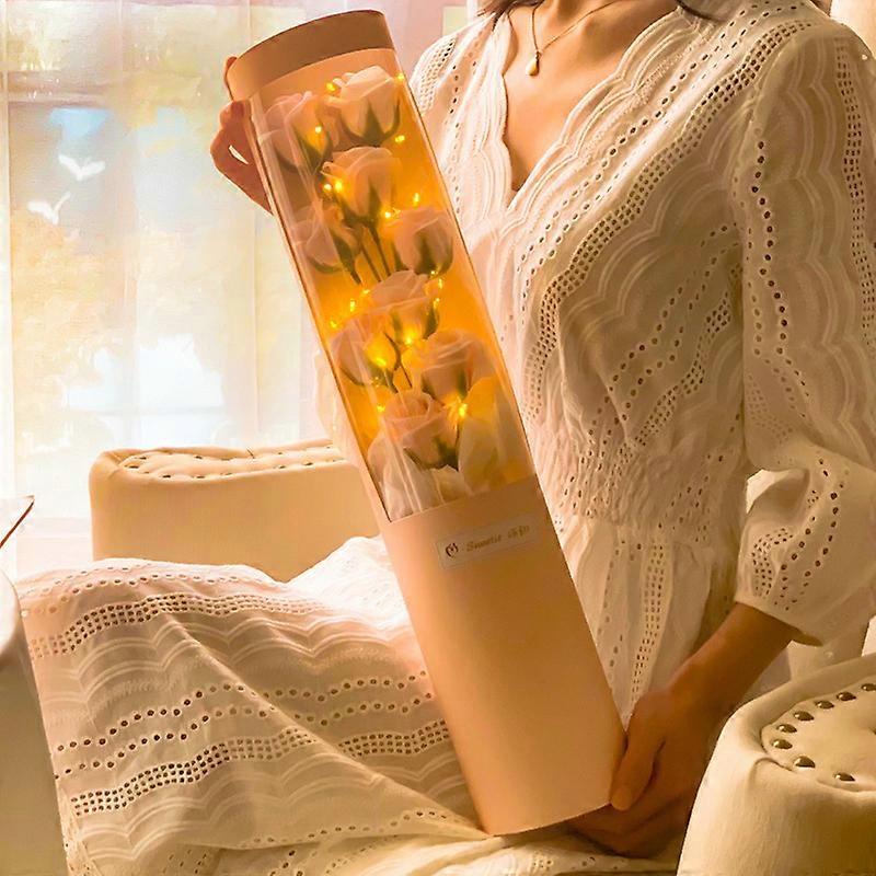 Slående, för flickvän, julklapp, tvålblomma presentlåda