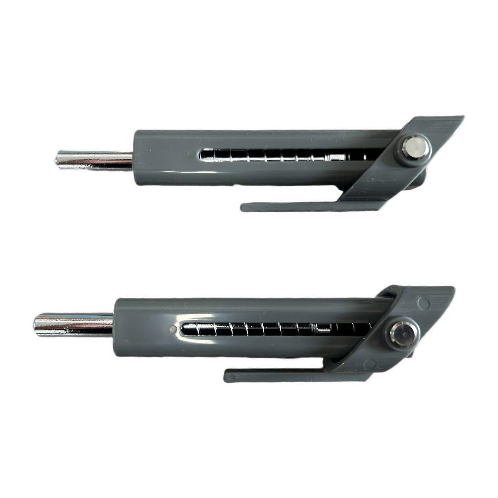 2 Pieces Weight Stack Pins Portable Workout Bodybuilding Weight Loading Pins Black