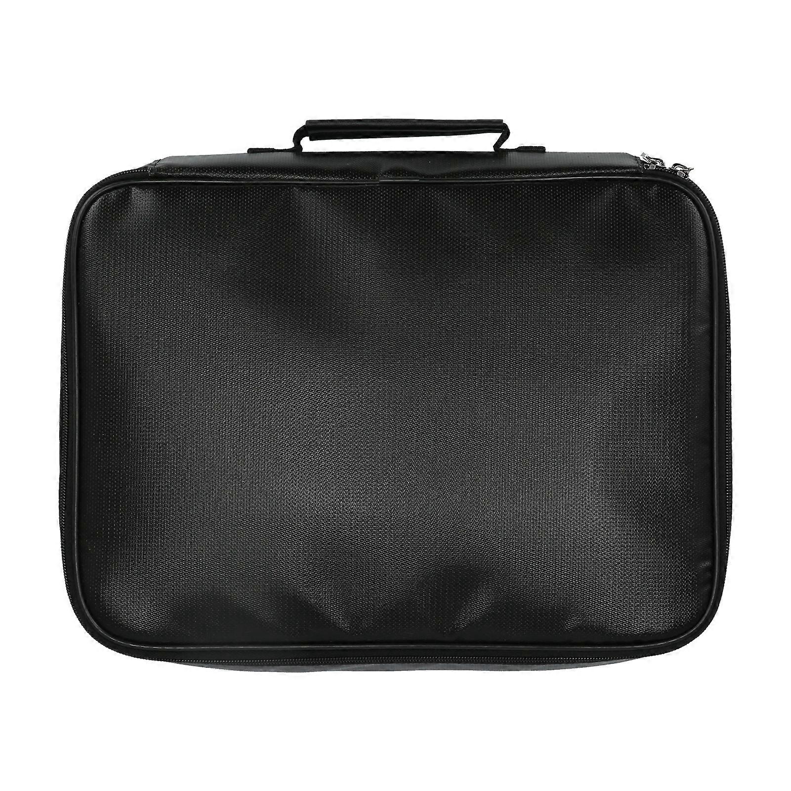 Document Bag Fireproof Waterproof Portable Large Size Multi Layer File Organizer for Home and Travel