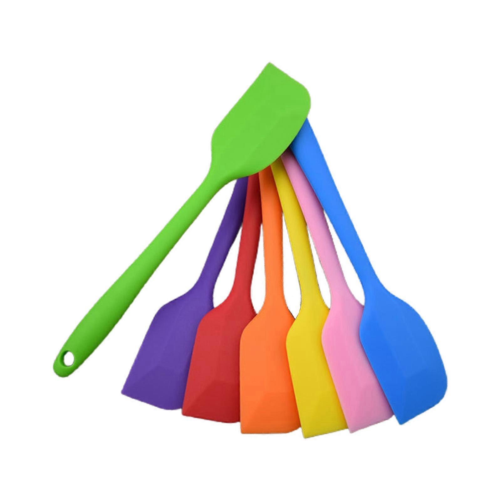 Mixer Silicone Brush Cake Sugar Craft Spatula Mixing Batter Butter Scraper new Multi