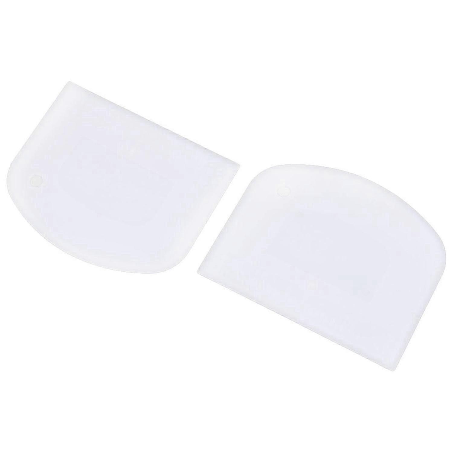 NICECEE Kitchen Utensils Plastic Flour Scraper