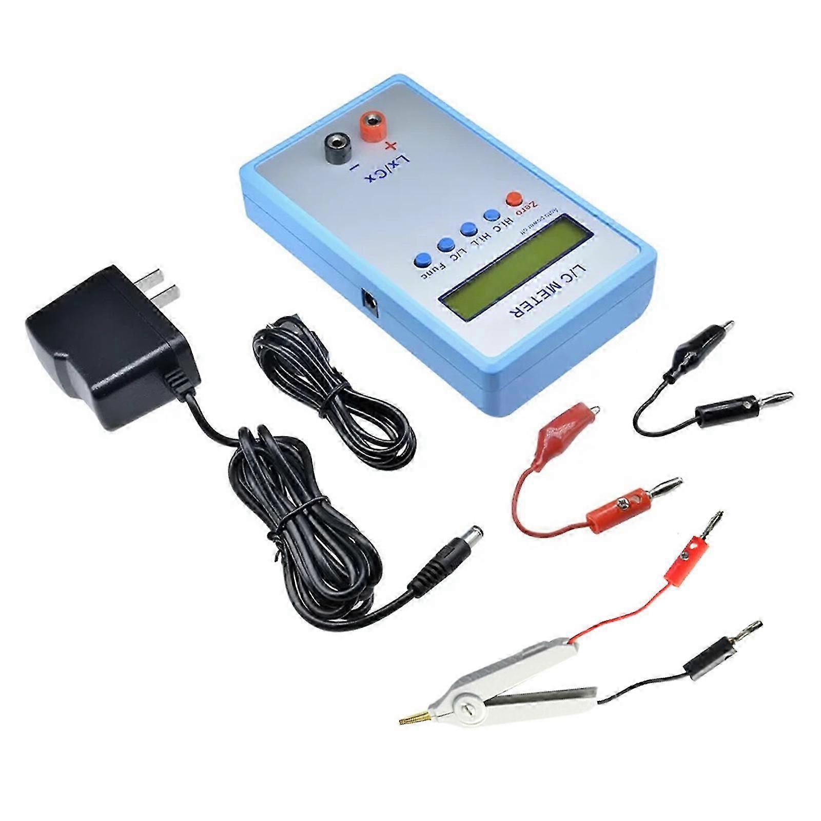 LC200A Handheld Capacitance Inductance L/C Meter Electric Bridge LCR Multimeter