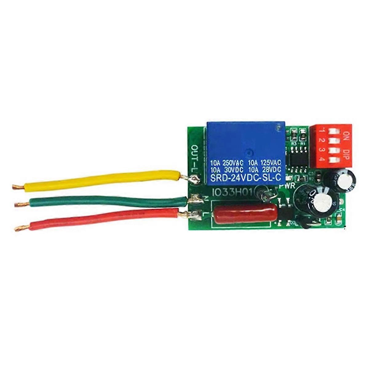 1-480Min Timer Adjustable Disconnect Delay Controller AC 110V 220V Power-on Delay OFF Relay Switch 7A Voltage Output A