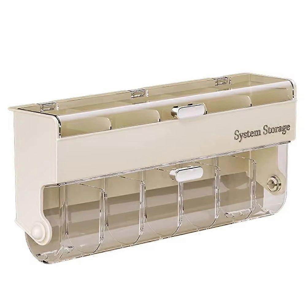 Wall-Mounted Sock Storage Box - Space-Saving Underwear Organizer for Wardrobe, Bedroom Panties, Dat