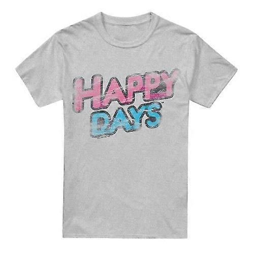 Happy Days férfi Distressed póló