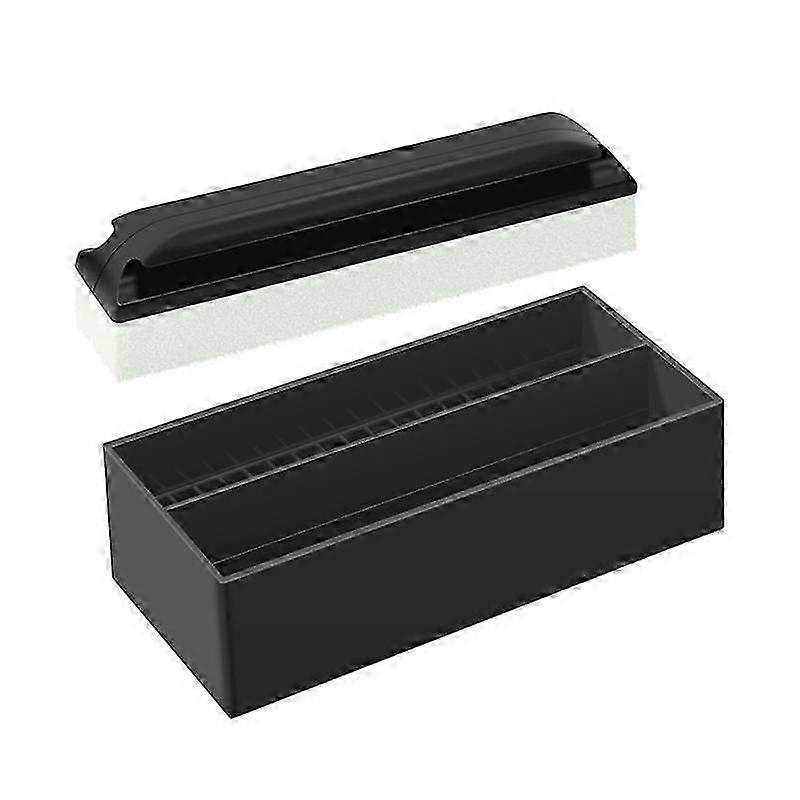 أداة تنظيف مجموعة اللحية وحاملها ، 1 تنظيف اللحية و 1 حامل شريط التنظيف ، للرجال بالوعة الحمام الحلاقة