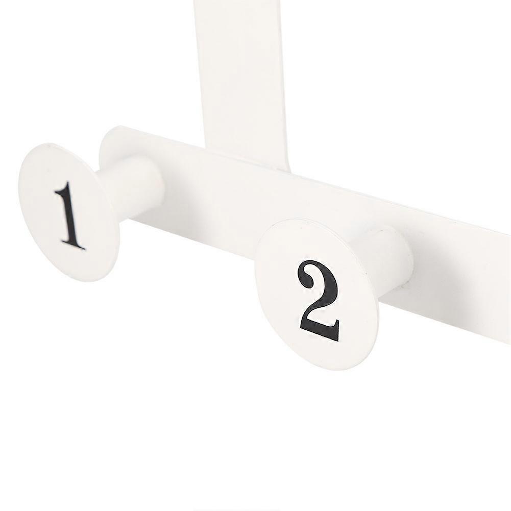 Traceless Punch-Door Hook Organizer For Clothes Hanging, Door-Mounted, No-Trace, Compact Size