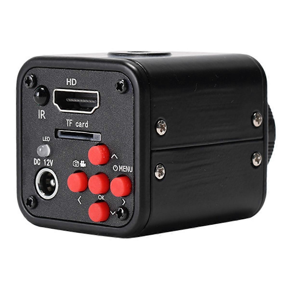 16MP FHD Microscope Camera 1080P Industrial Camera Digital Magnifier Support TF Card for Phone Repair Soldering