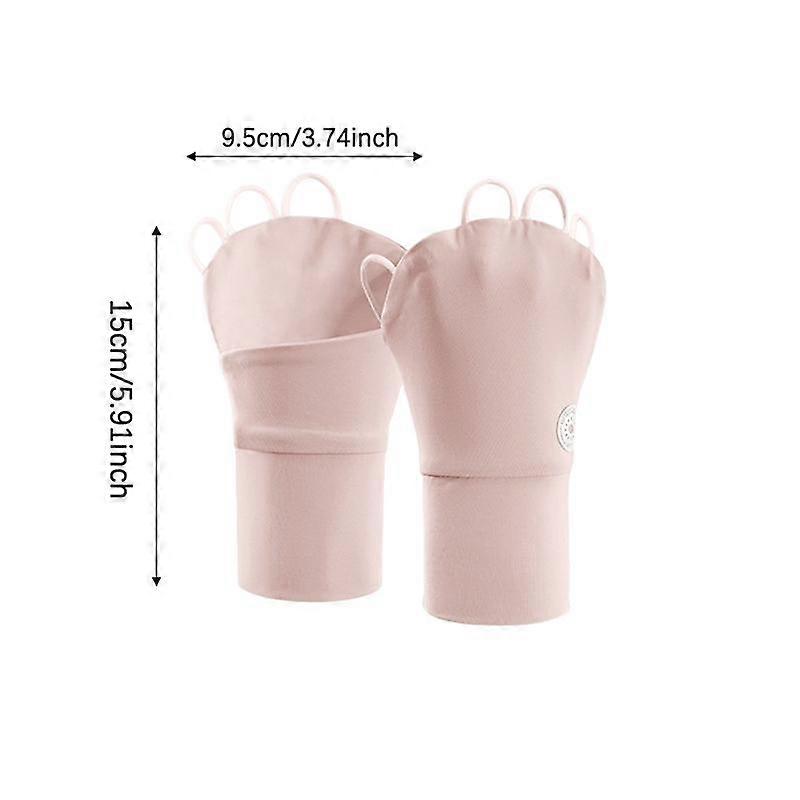 Summer Universal Golf Sunscreen Finger Glove With High Elasticity Durable Comfortable Hands Protection