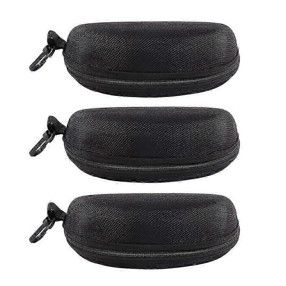 3 piece zipped sunglasses glasses case