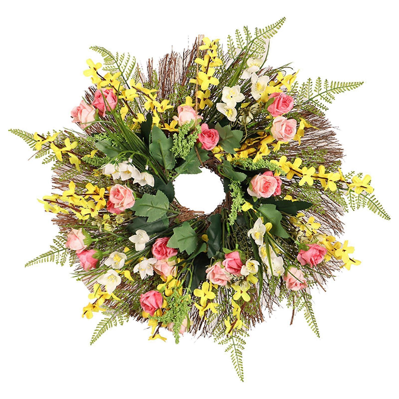 Winter Wreath Spring Easter Front Hanging Garland Wedding