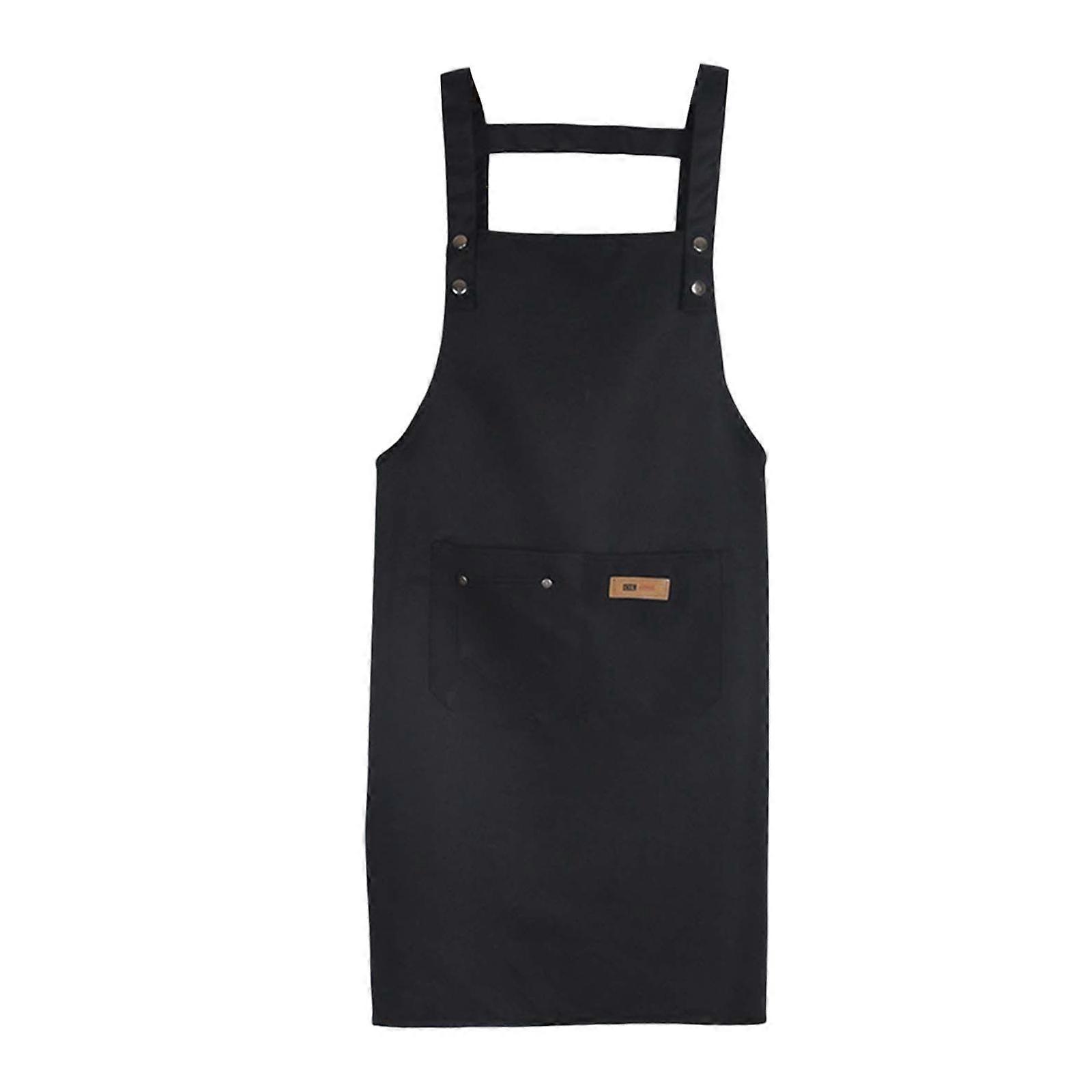 Adjustable Apron with Pockets Kitchen for Cooking Grilling Painting Drawing