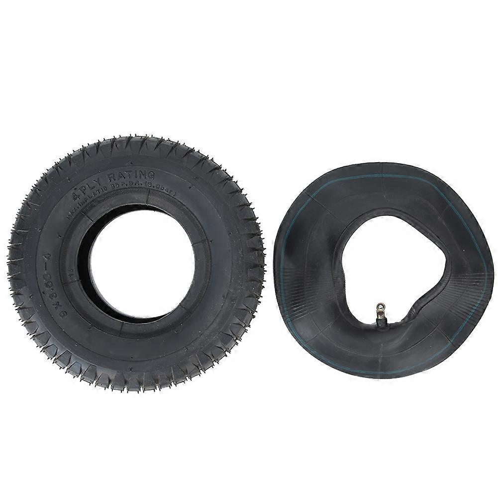 Pneumatic Mobility Tire For Mobility Scooters, Surface Texture Design With Grande Knobby Tread For Enhanced Grip, Featuring High Puncture Resistance
