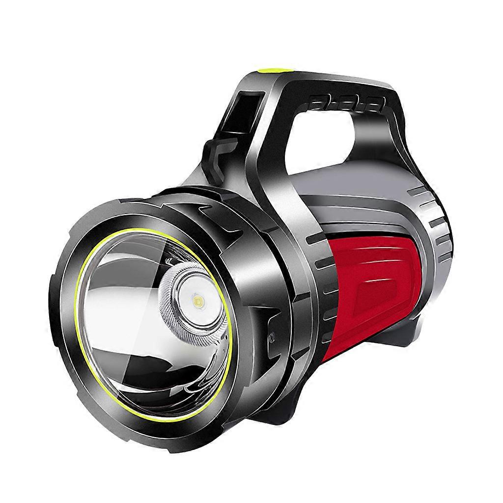 LED Flashlight USB Rechargeable Searchlight Flashlight Camping Portable