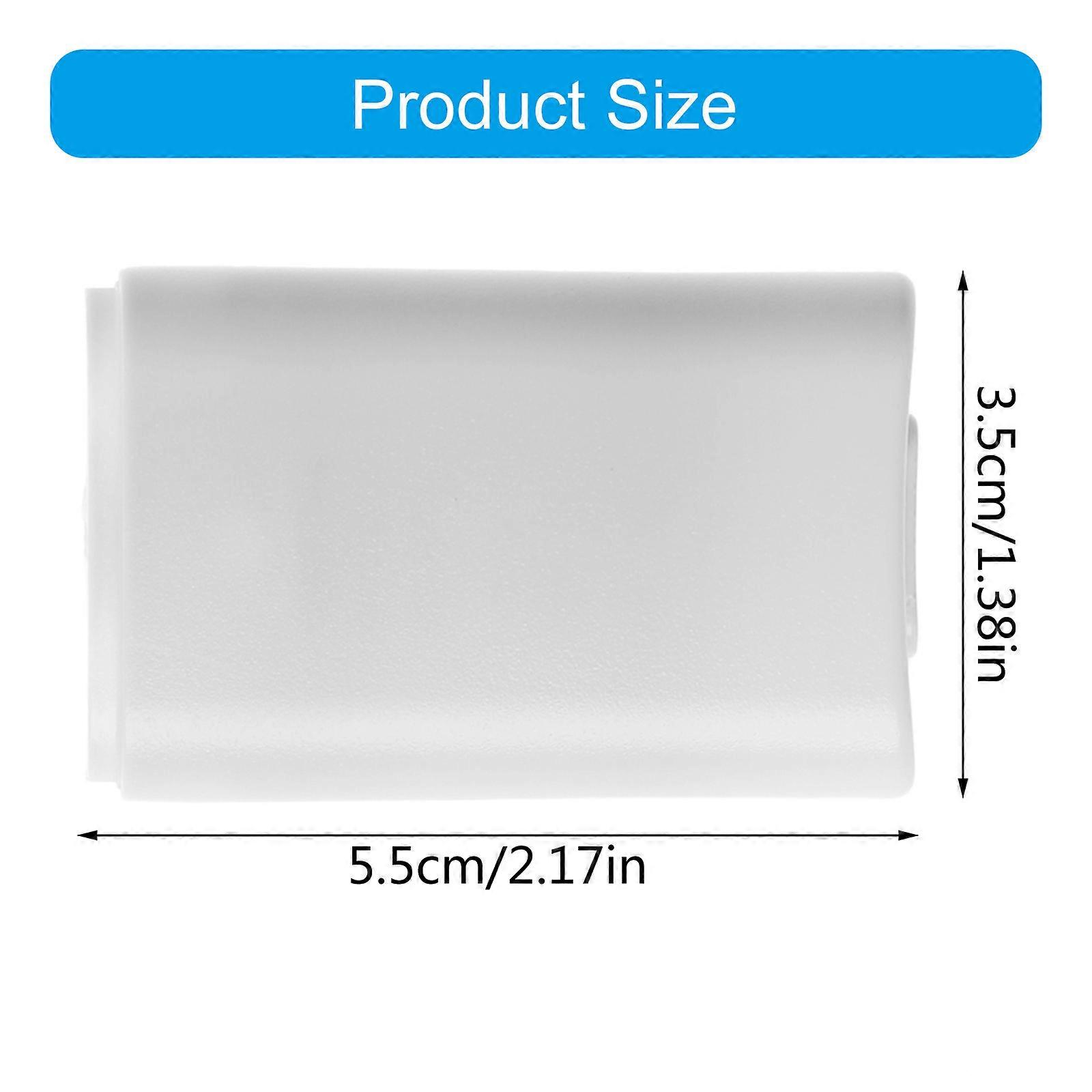 Battery Cover for  360 Protective Back Door for shell Battery for Case for  360 Controller Replacement Parts  White