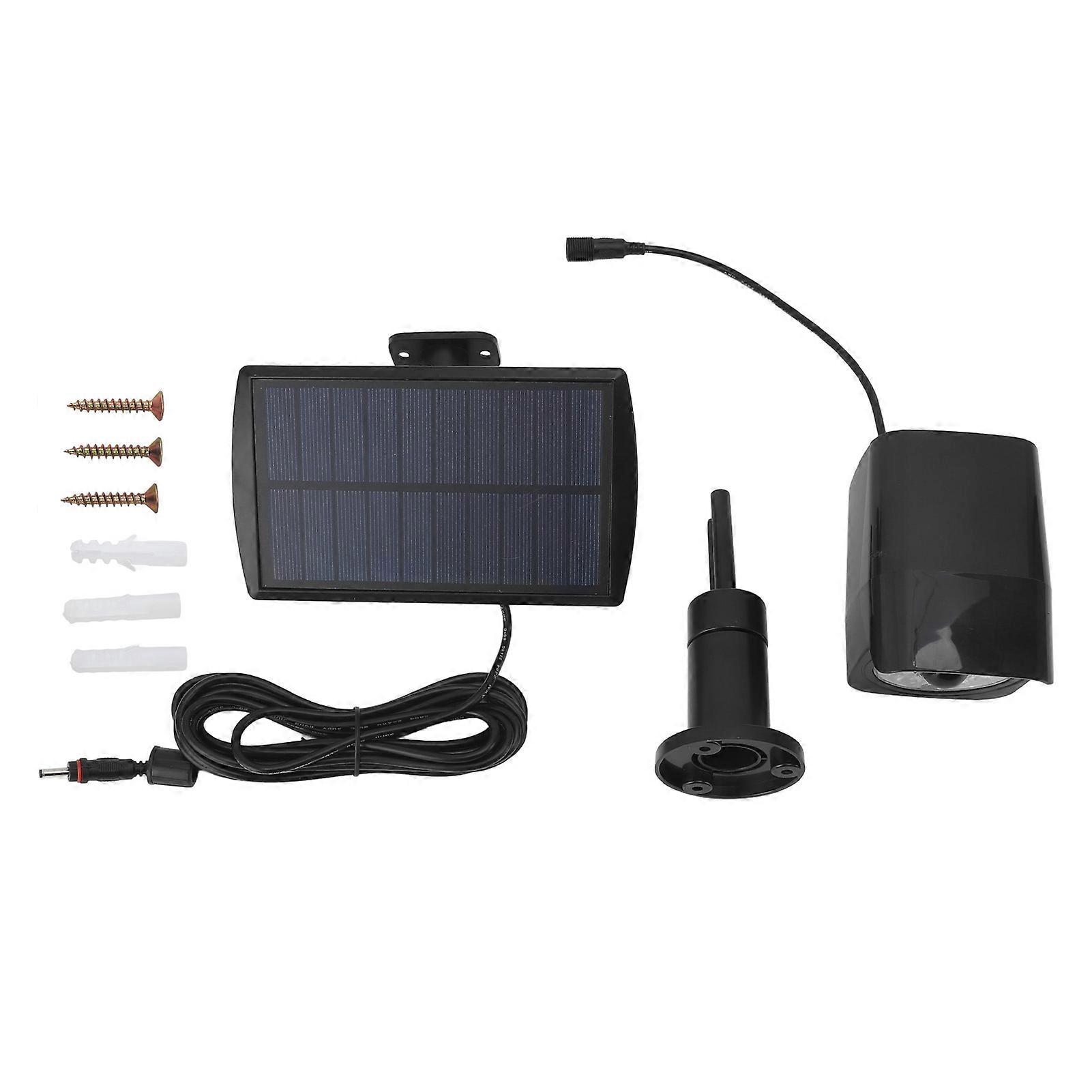 Dummy Cameras Solar Light Motion Sensor IP65 Waterproof 2200mAh Battery Simulated Security Camera Light for Courtyard