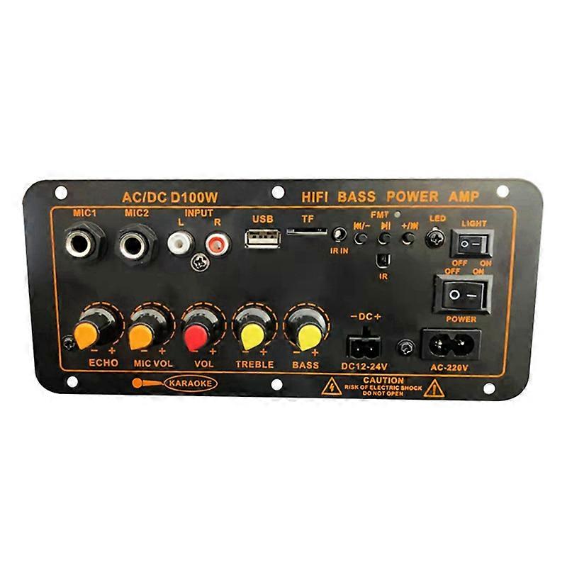 Max 300W Bluetooth Amplifier Board 12V 24V 220V EU Plug