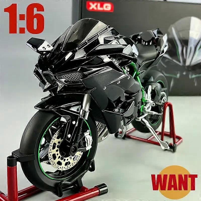 Modèle Réduit 1:6 Kawasaki H2R En Alliage Métal - Diecast Dynamique - Neuf Chine
