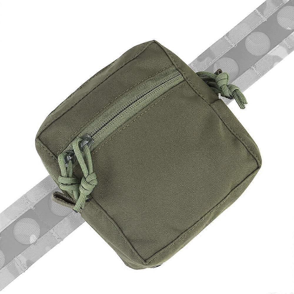 GP Small MOLLE Pouch - Tactical General-Purpose Admin Bag, Loop Lining, Utility Storage for Gear Belt and Cummerbund Attachment