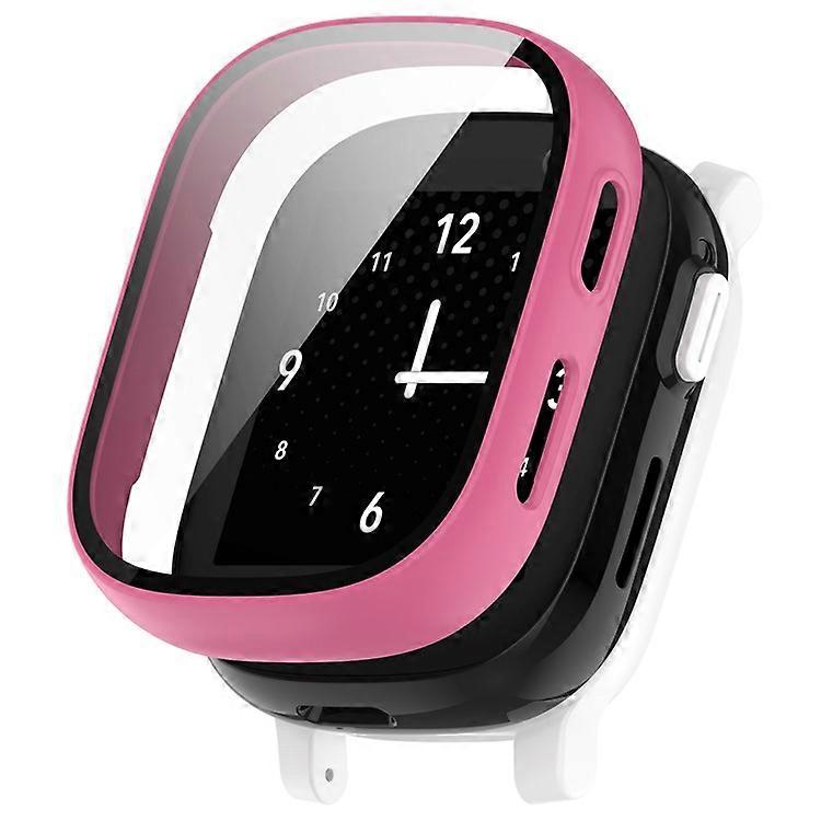 Hard PC Cover Compatible For Xplora X6 Play Watch Case with Tempered Glass Screen Protector