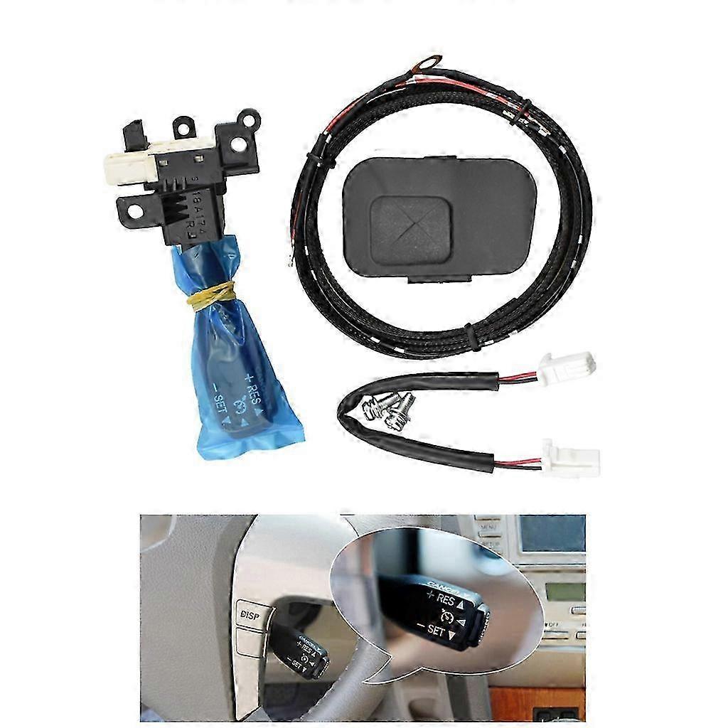 Speed Control Handle Compatible with Cruise Switch 84632-34017 84632-34011 45186-06300-C0 Frosted S