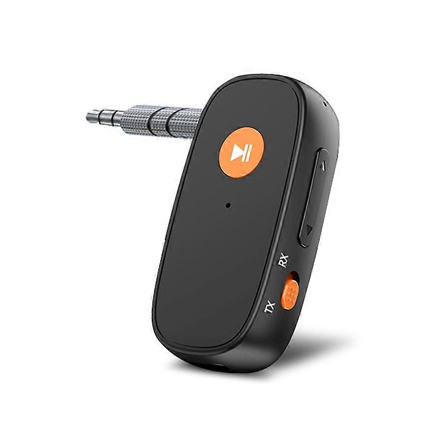2-in-1 AUX Car Bluetooth Receiver Transmitter Hands-free Call Adapter Converter