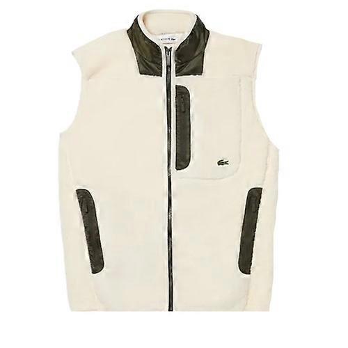 Lacoste Mens Sherpa Fleece Gilet