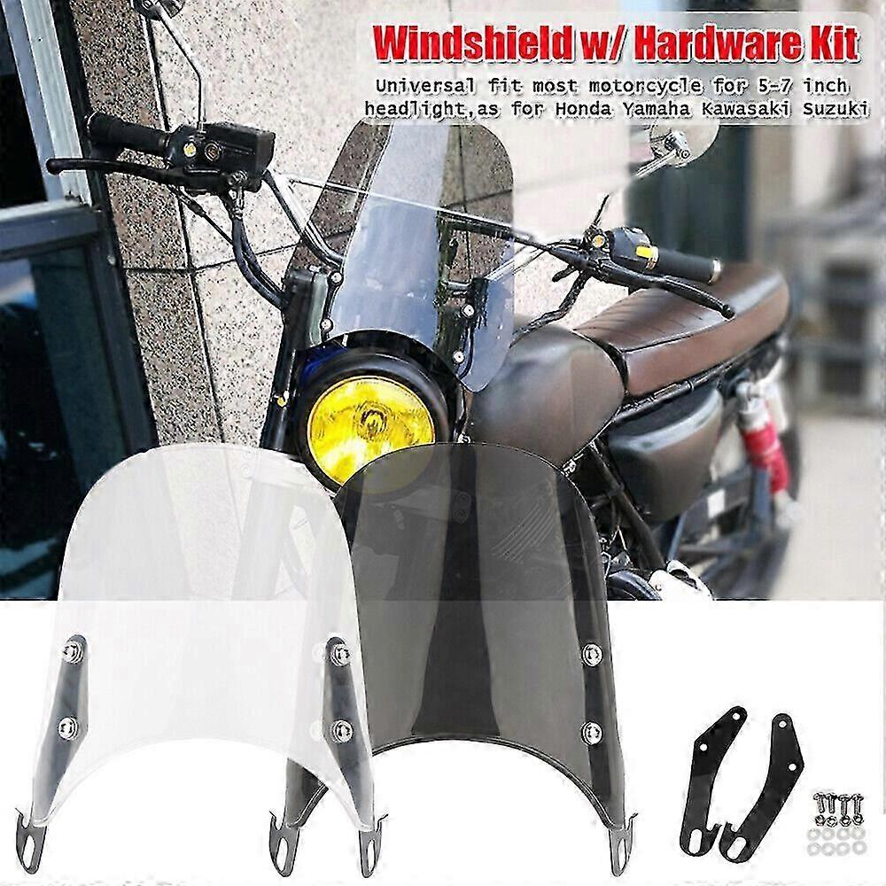 Compatible Motorcycle Windshield Windshield Trim For Honda 5'''-7''' Headlights