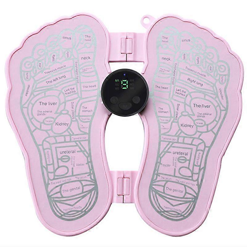 Electric Foot Massager Pad EMS Microcurrent Foldable Foot Massage Mat