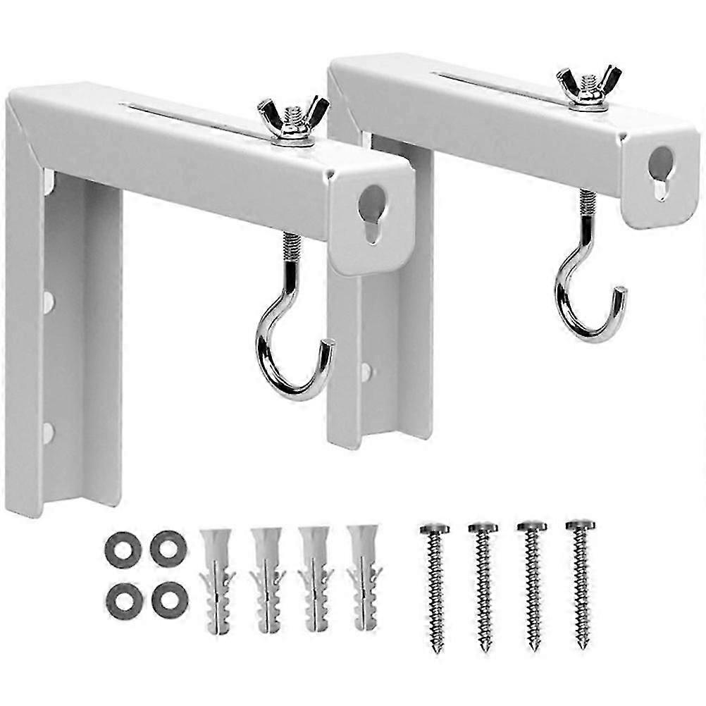 2pcs Projector Screen Ceiling Mounts Mounting Hook Brackets for Projection Screen