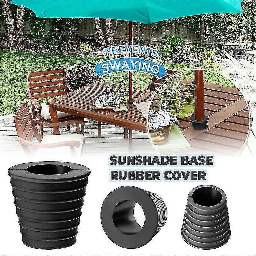 Umbrella Base Rubber Cover Parasol Base Stand Patio Table Hole Ring Plug