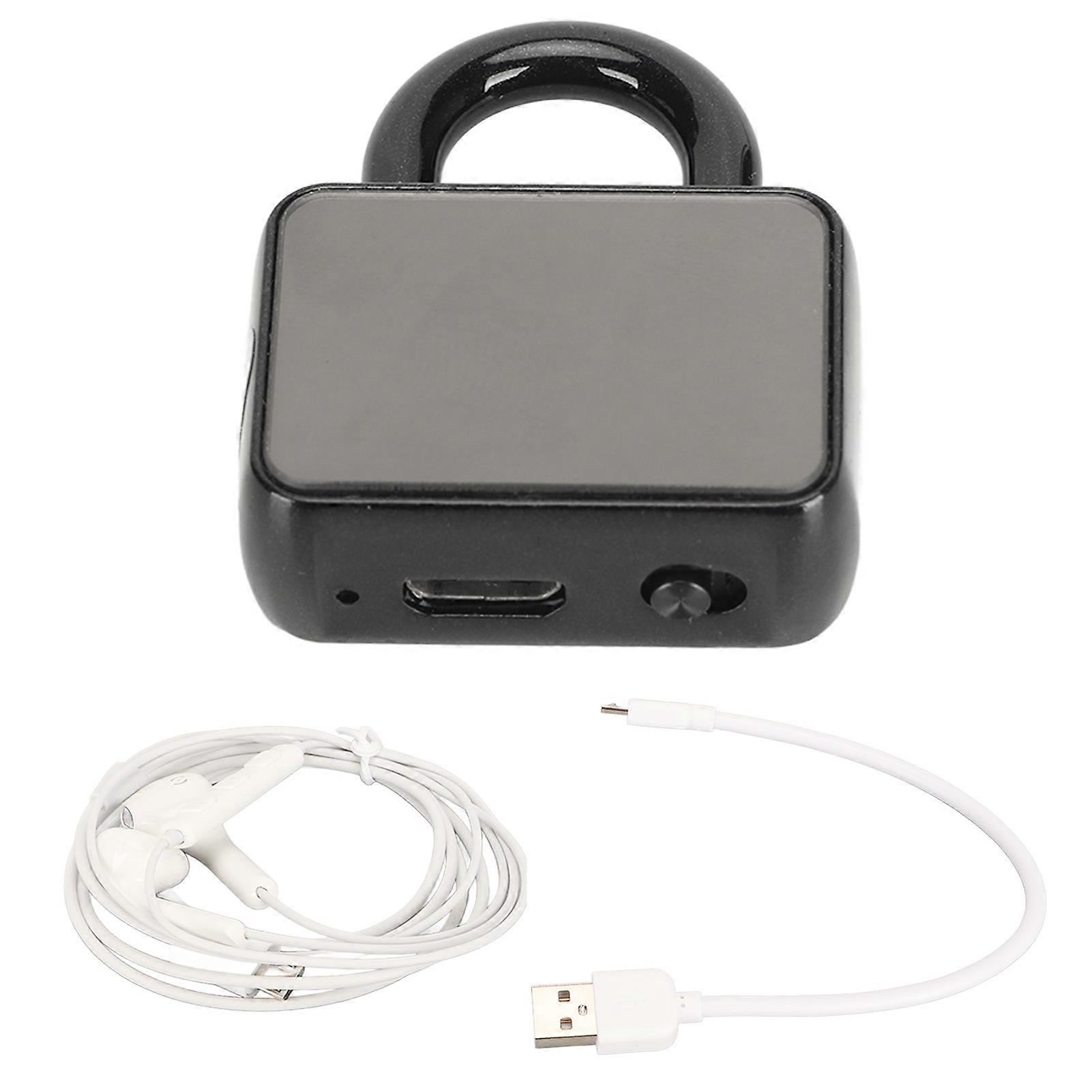 Q11 Key Lock Voice AI HD Noise Reduction Portable LED Indicator Concealable MP3 Recorder for Meeting Lecture