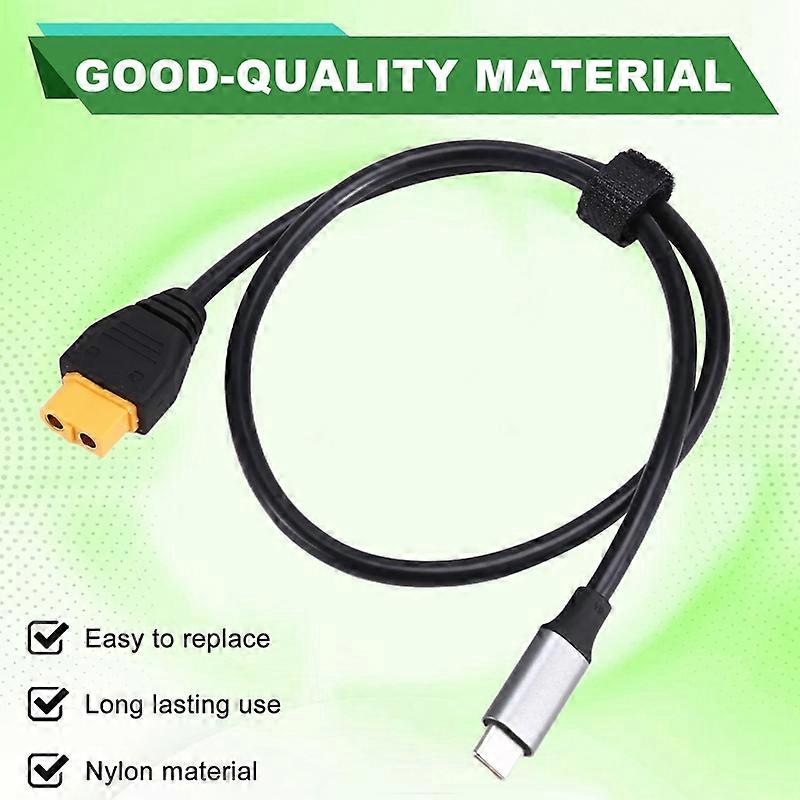  SC100 Type-C to XT60 Charging Cable