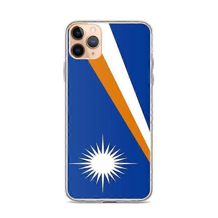 Phone Case - PIXELFORMA - Marshall Islands Flag - Compatible with iPhone 11 Pro Max - Flexible - Durable