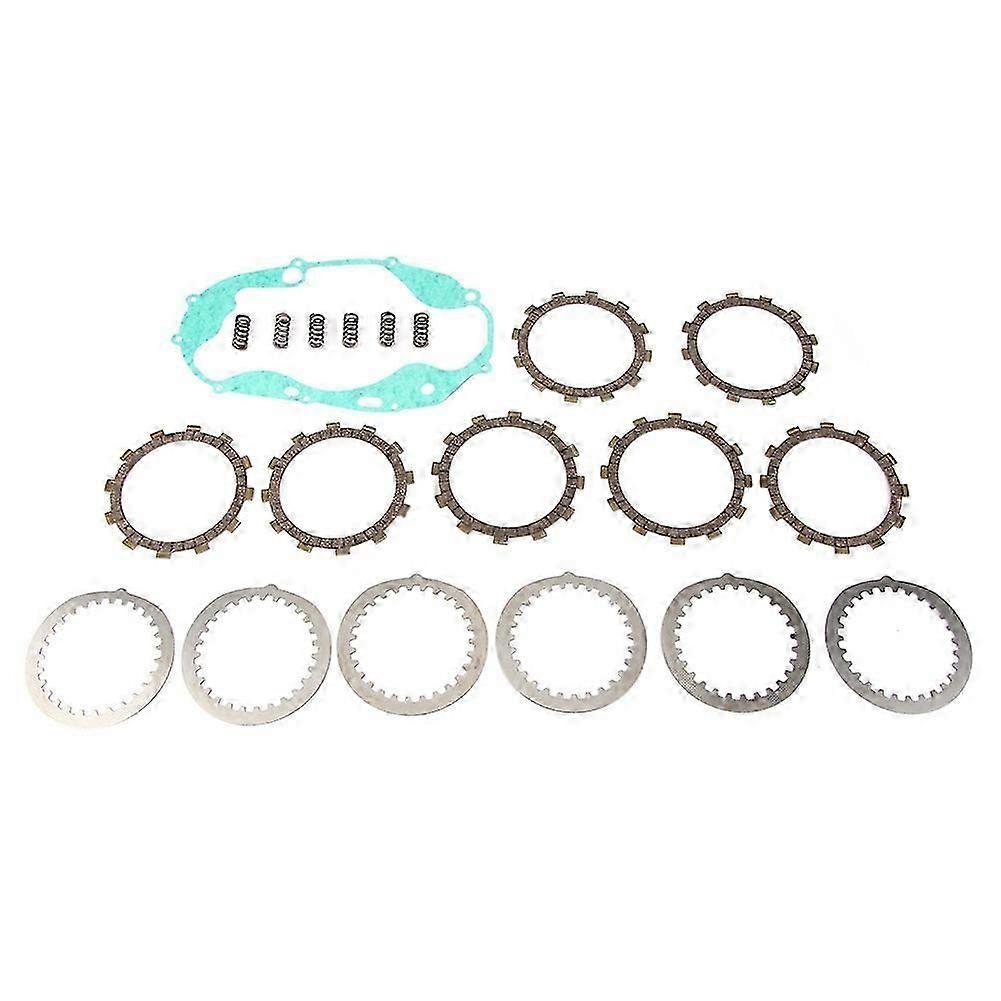 Clutch Friction Plate Kit Accessory Fit for Yamaha BANSHEE 350 YFZ350 1987-2006