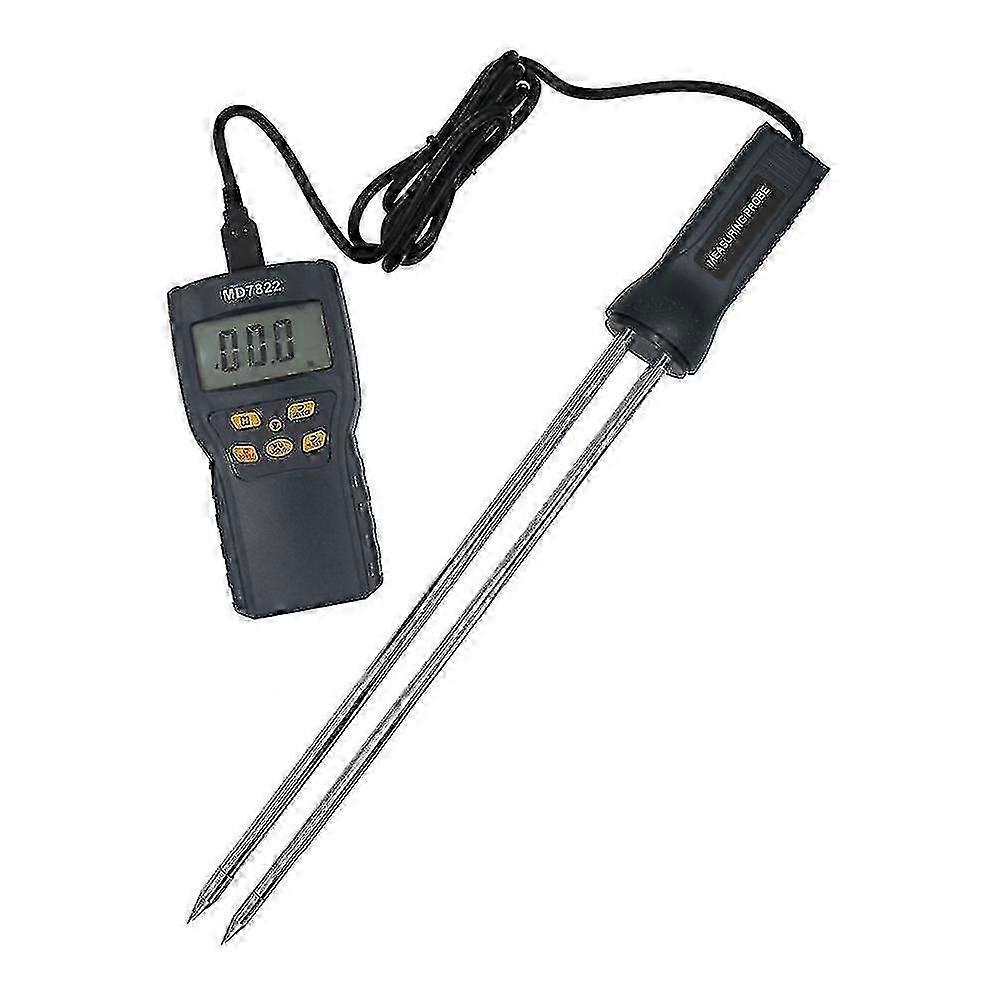 Digital moisture meter with long probe