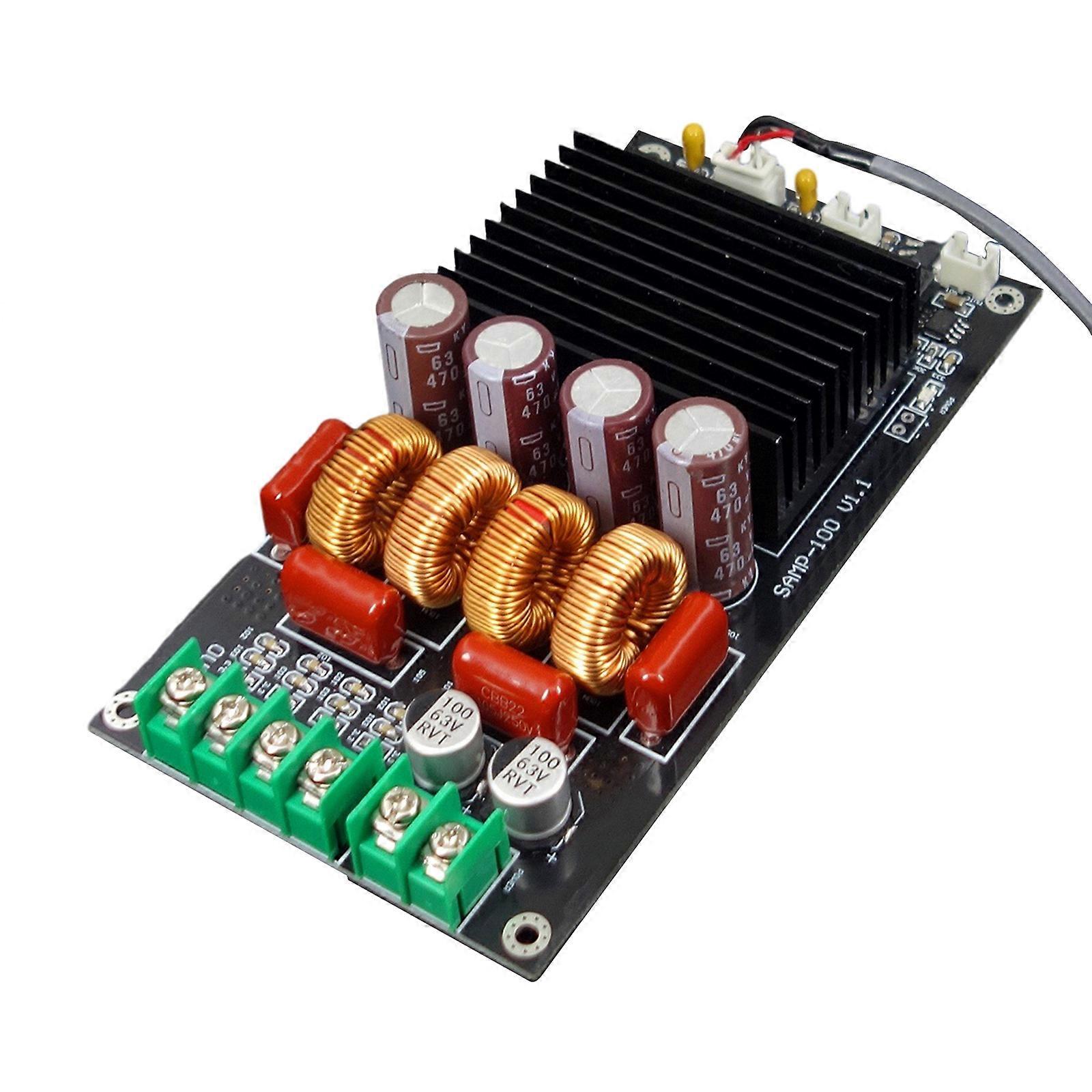 High Power Digital Amplifier Board TPA3255 300Wx2 2 Channel Stereo Sound Amplifier Module Replacement for Speaker Multicolor