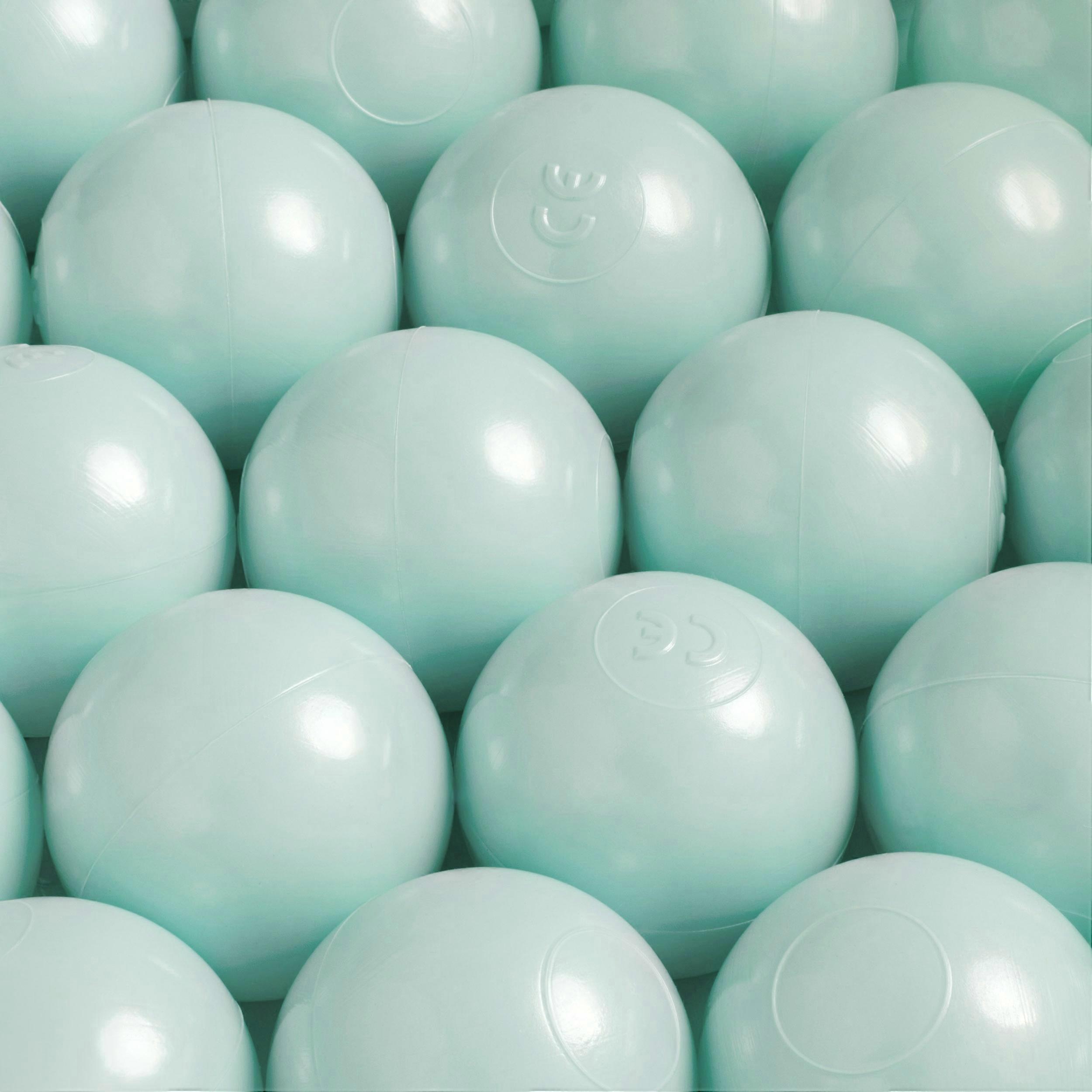 Misioo Dry Pool Balls Set 600 pcs: Mint