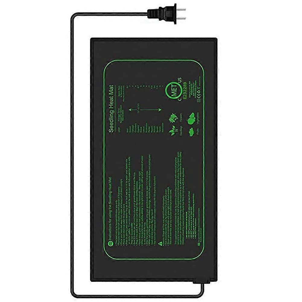 MET Certified Heating Mat for Seedlings, Waterproof and Durable, Germination Tray Heater with EU Plug, 48W