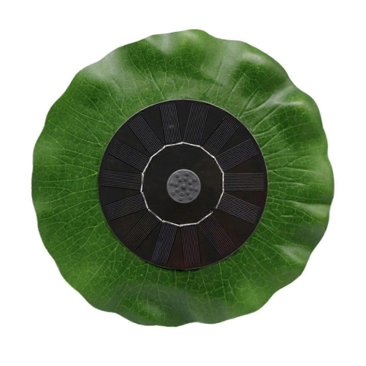 Solar Pond Fountain Leaf Solar Powered Bird Bath Fountain, Decorative Water Feature for the Garden 28x28cm Assorted Colours