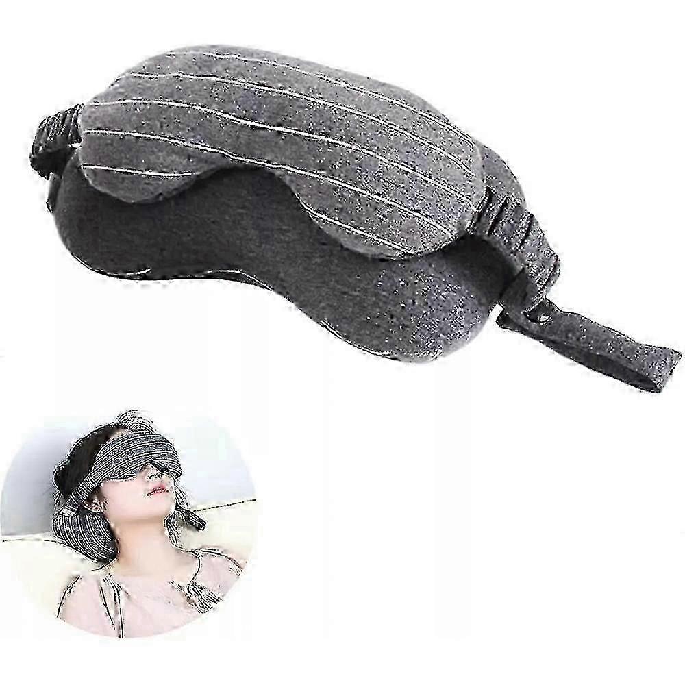 2 in 1 Eye Mask Travel Pillow 2025