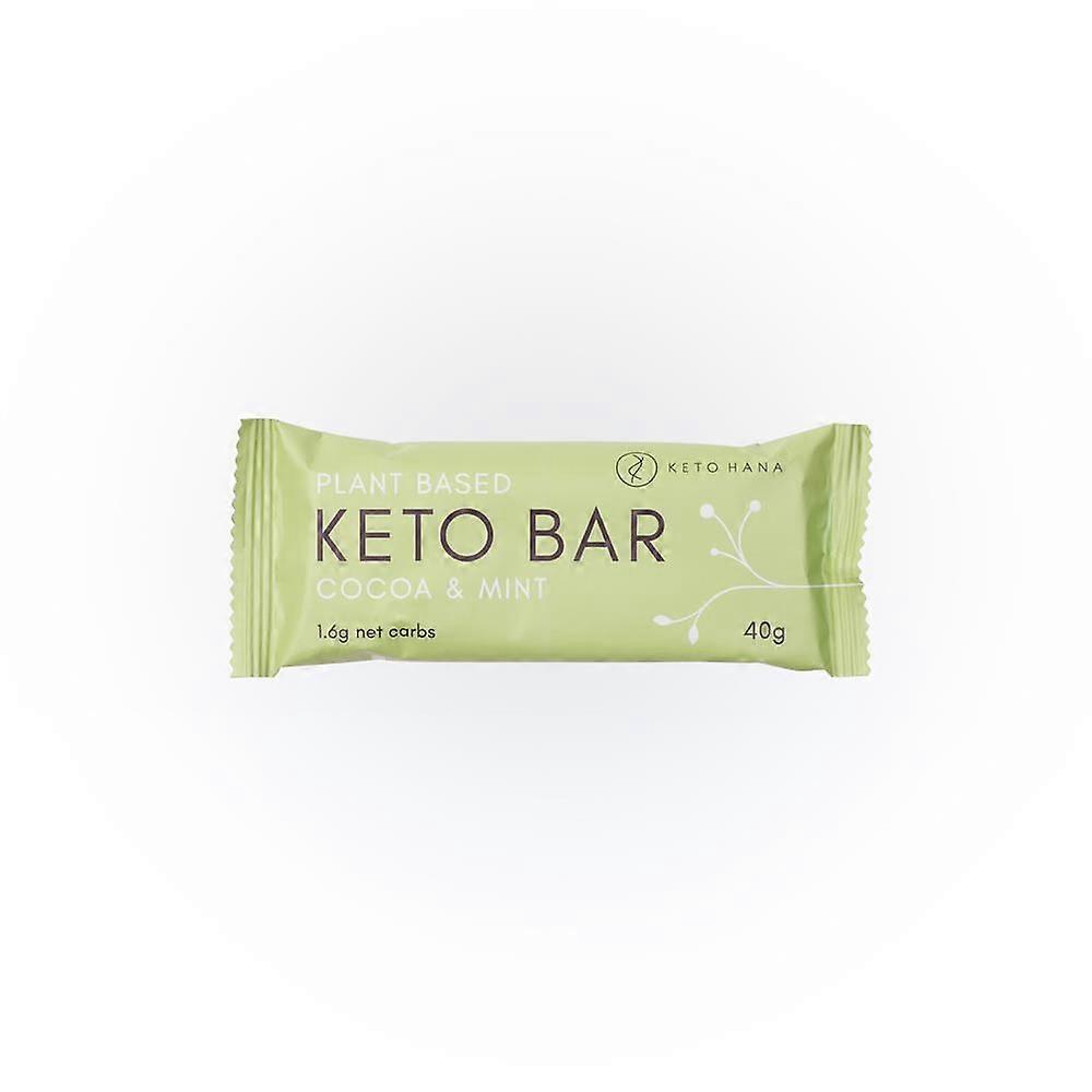 Keto Hana Cocoa & Mint Keto Bar 40g