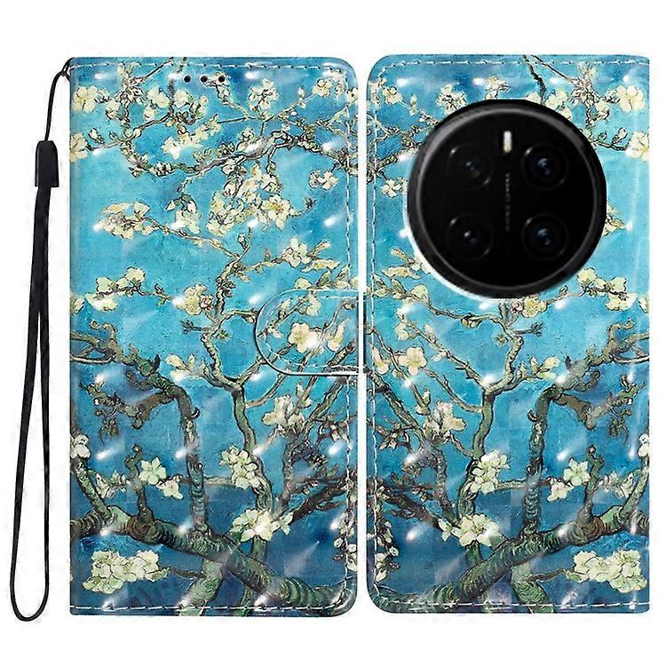 Compatible For Honor Magic7 5G Case PU Leather Wallet Phone Cover 3D Pattern Printing