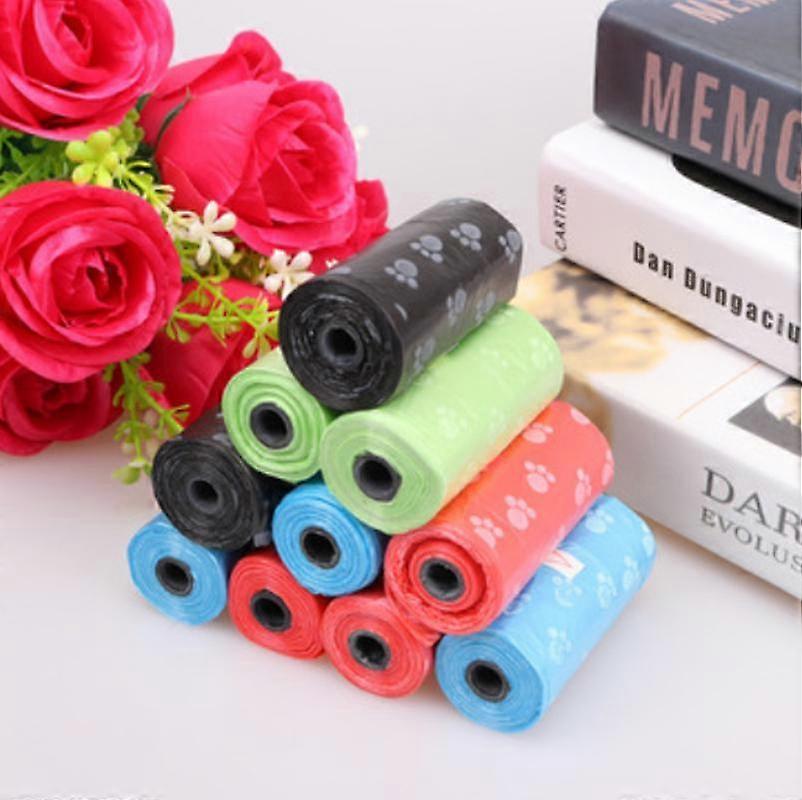 Nedbrytbare avfallsposer for kjæledyr - 10 ruller, 150 poser