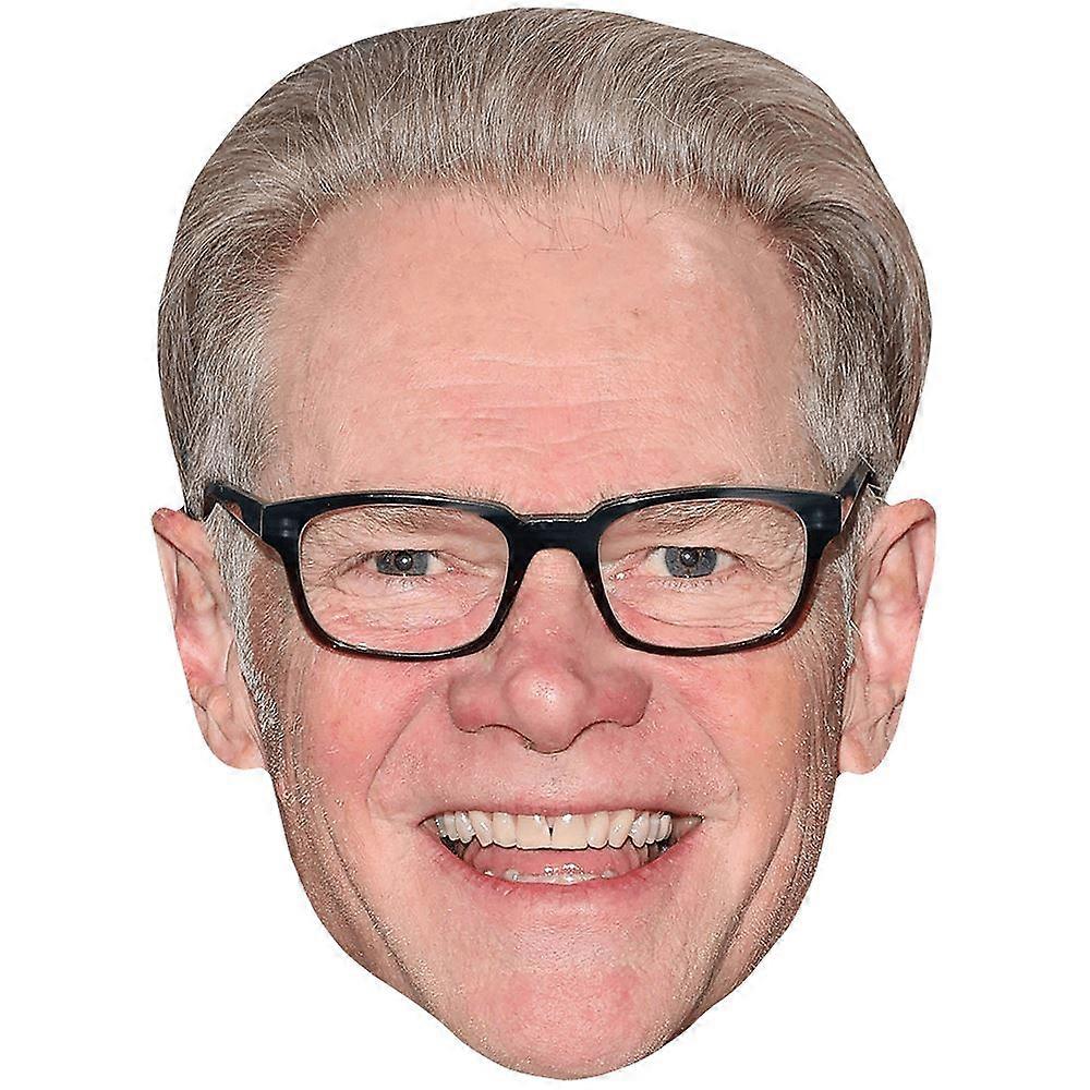 Steven Curtis Chapman (glimlach) Groot hoofd. Groter dan levensgroot masker.