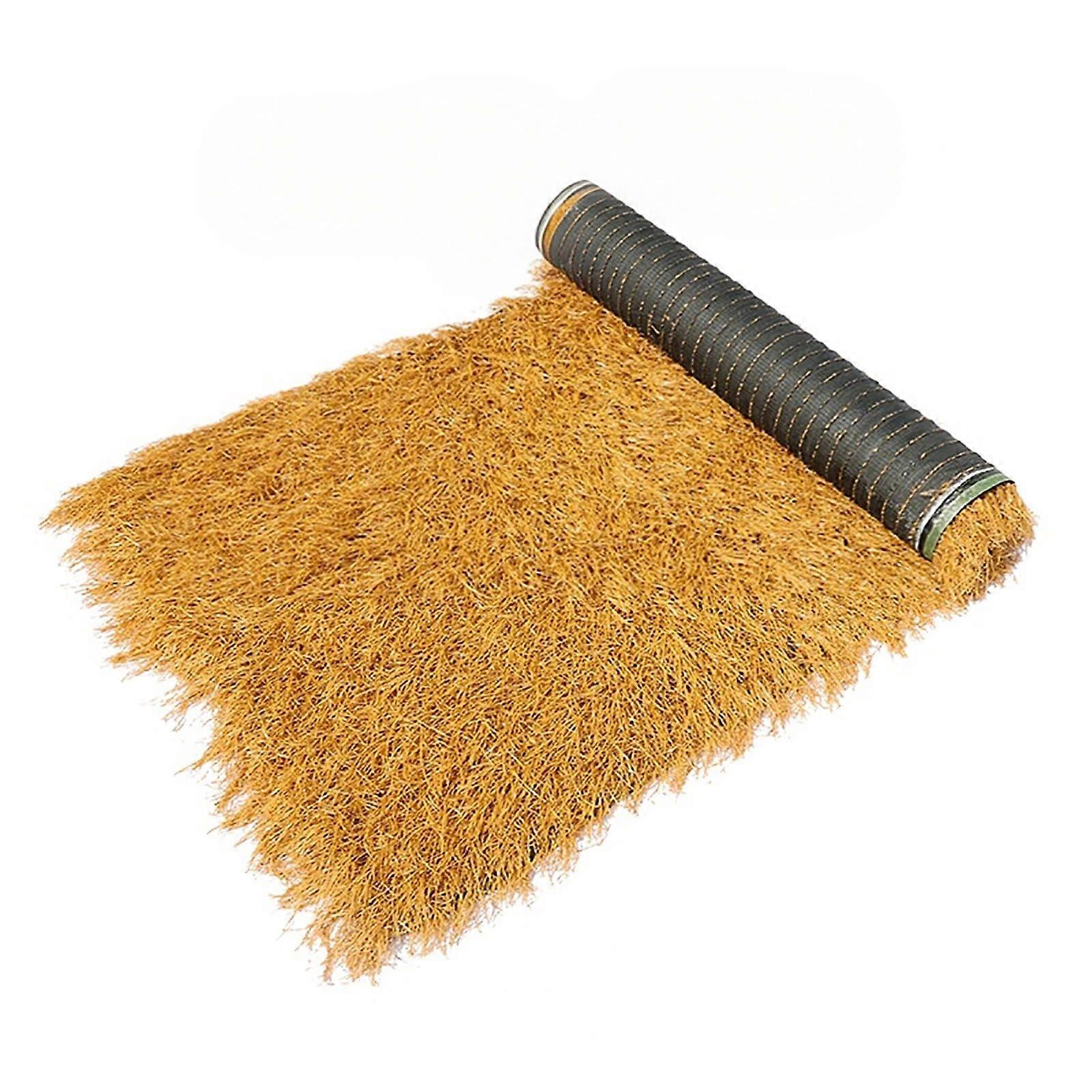 Simulated palm leaves straw mats for bar gazebo garden decor (1x12m)