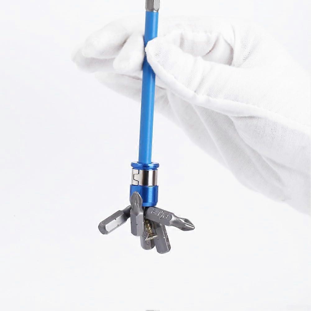 Improve the grip with special magnetic screwdriver bits (150 mm).