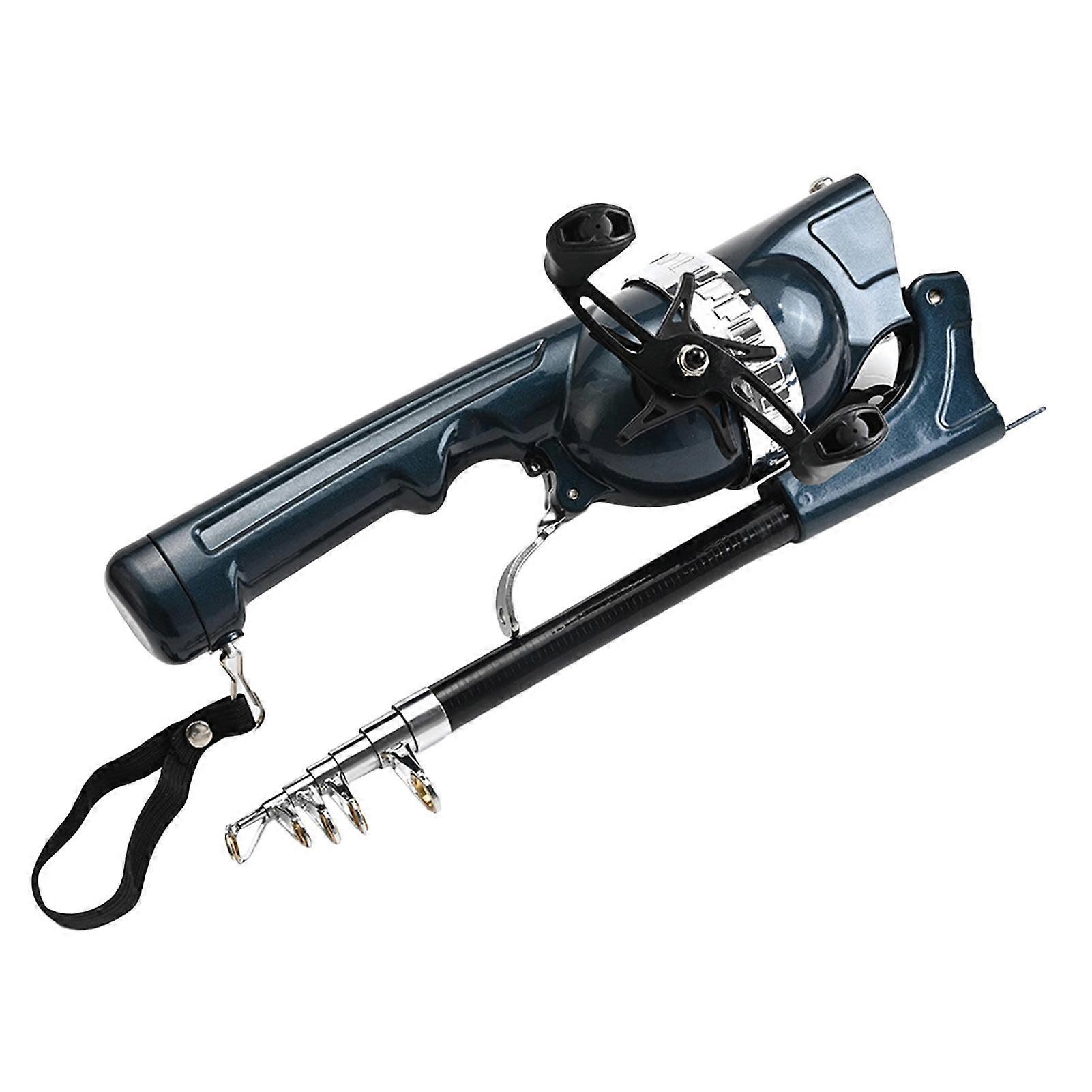 Telescopic Fishing Rod 6-10 Feet, Compact Foldable Design, Versatile Double Rocker Pole for Anglers, Lightweight Durable Material